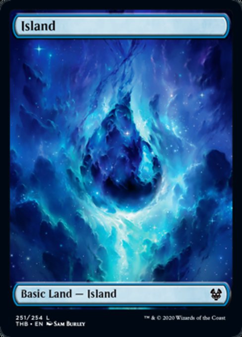 Island (251) - Full Art - Foil