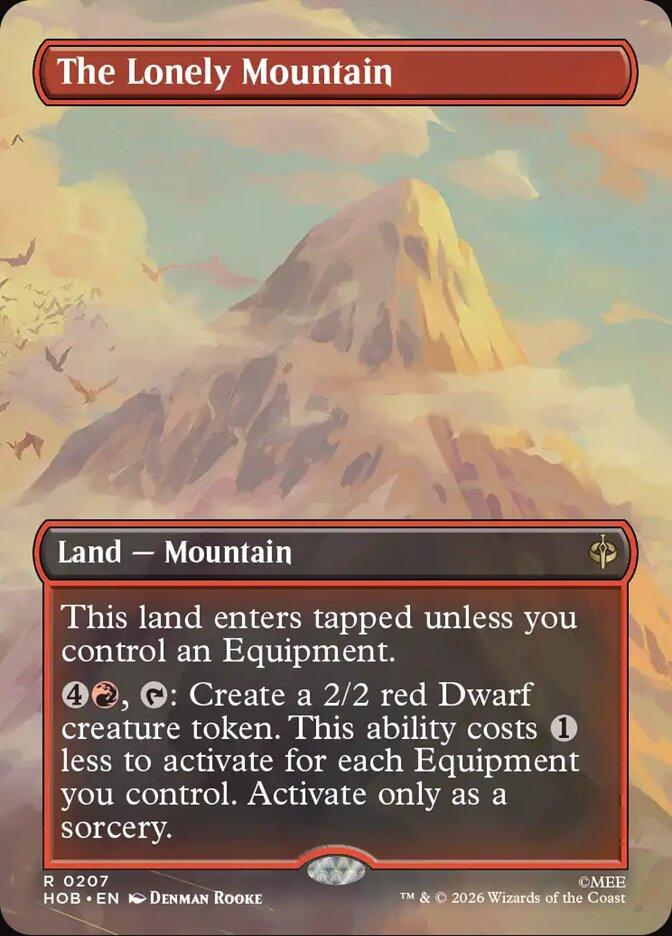 The Lonely Mountain - Foil