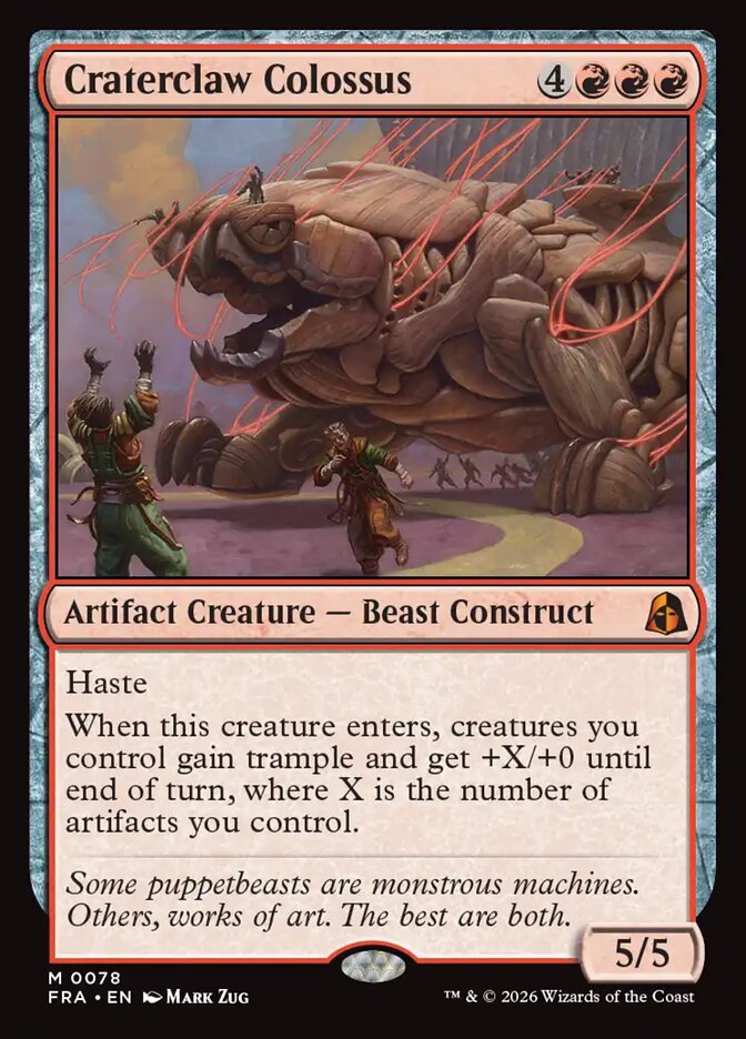 Craterclaw Colossus - Foil