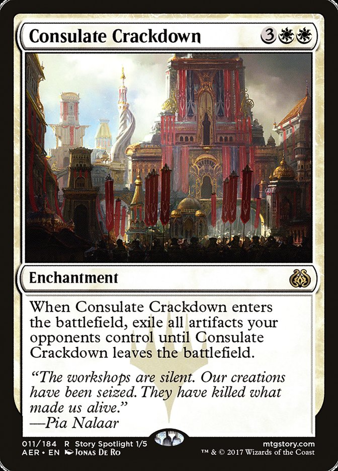 Consulate Crackdown - Foil