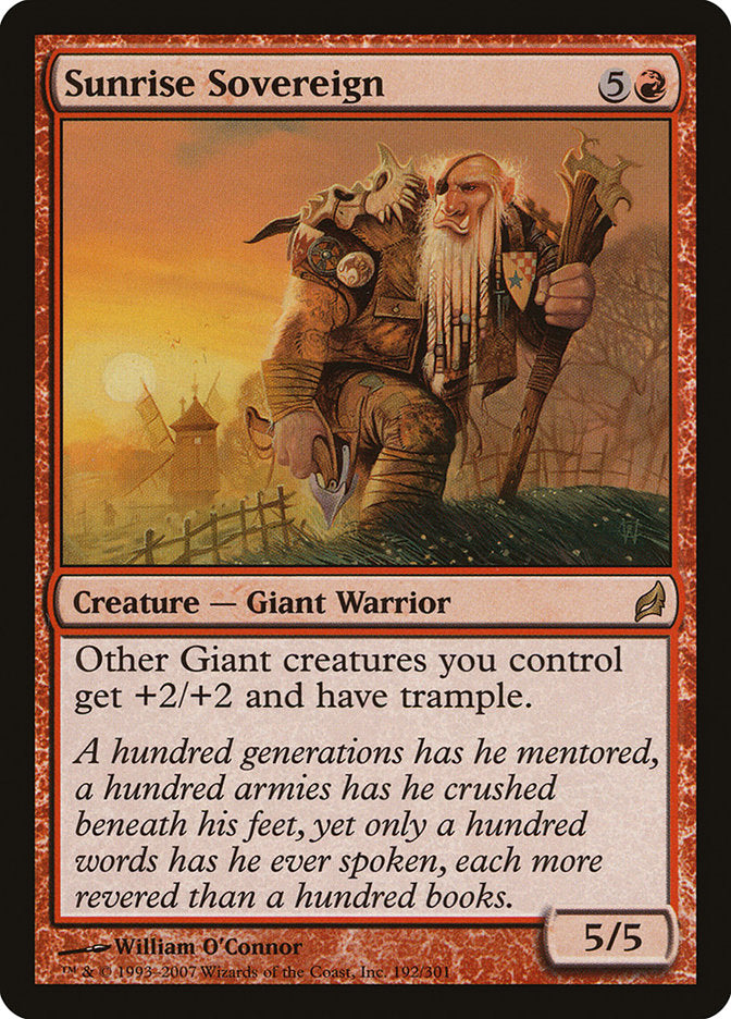 Sunrise Sovereign - Foil
