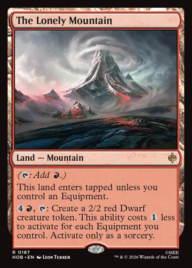 The Lonely Mountain - Foil