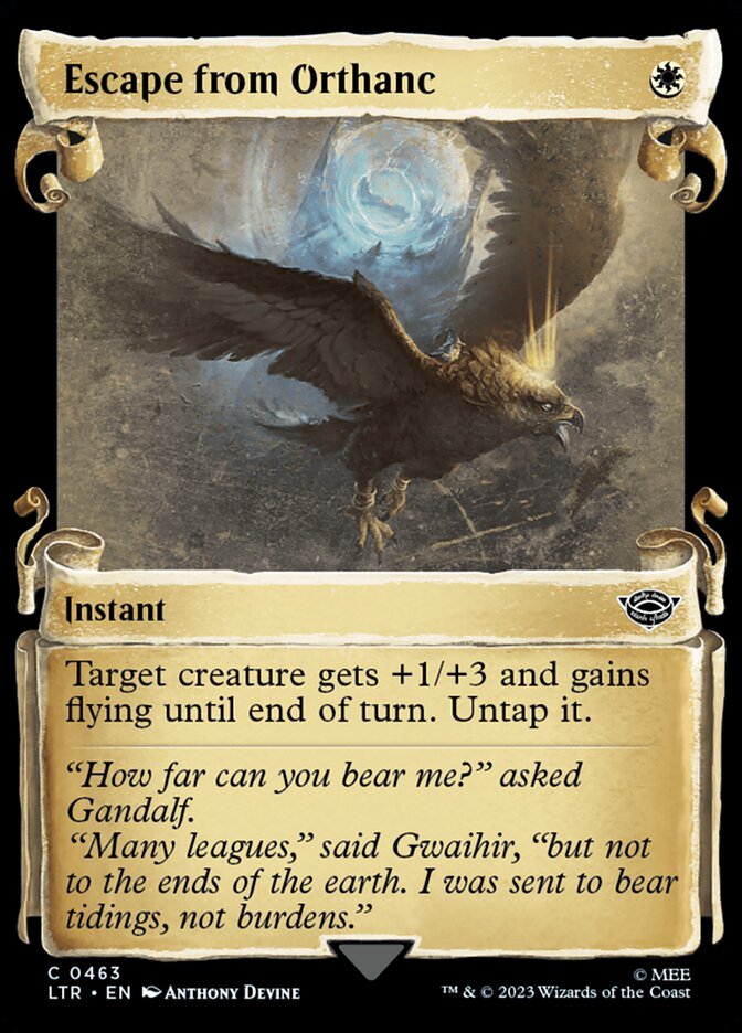 Escape from Orthanc - Silver Foil