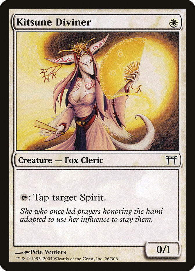 Kitsune Diviner - Foil