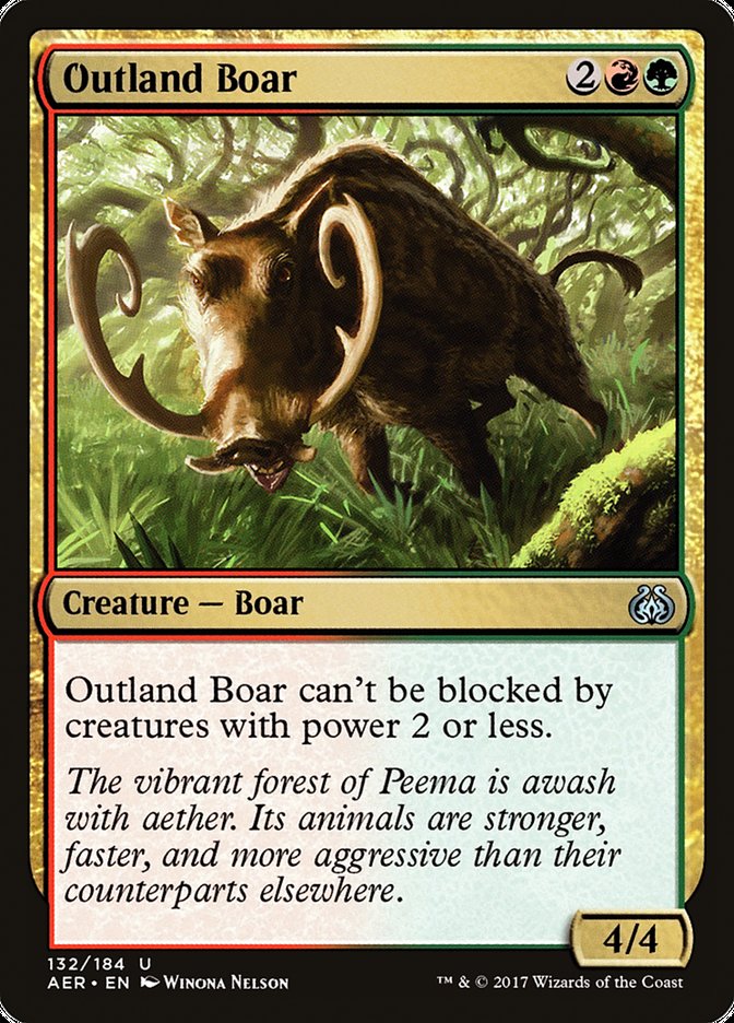 Outland Boar - Foil