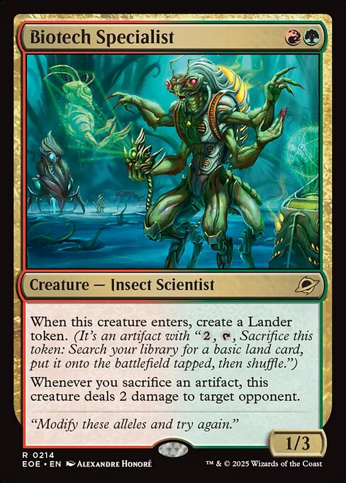 Biotech Specialist - Foil