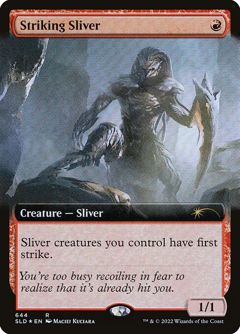 Striking Sliver - Foil