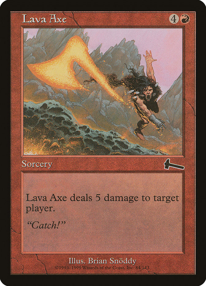 Lava Axe - Foil