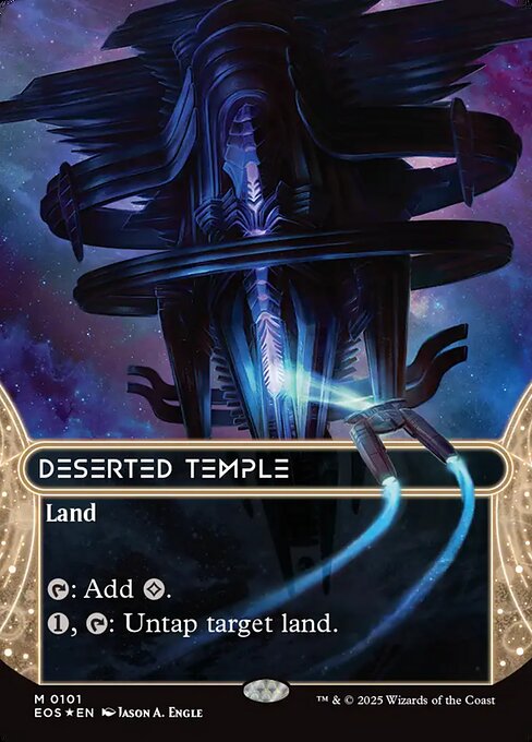 Deserted Temple - Galaxy Foil