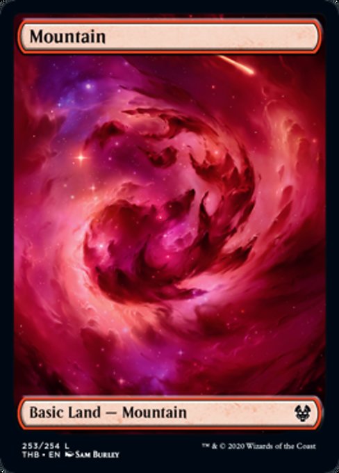 Mountain (253) - Full Art - Foil