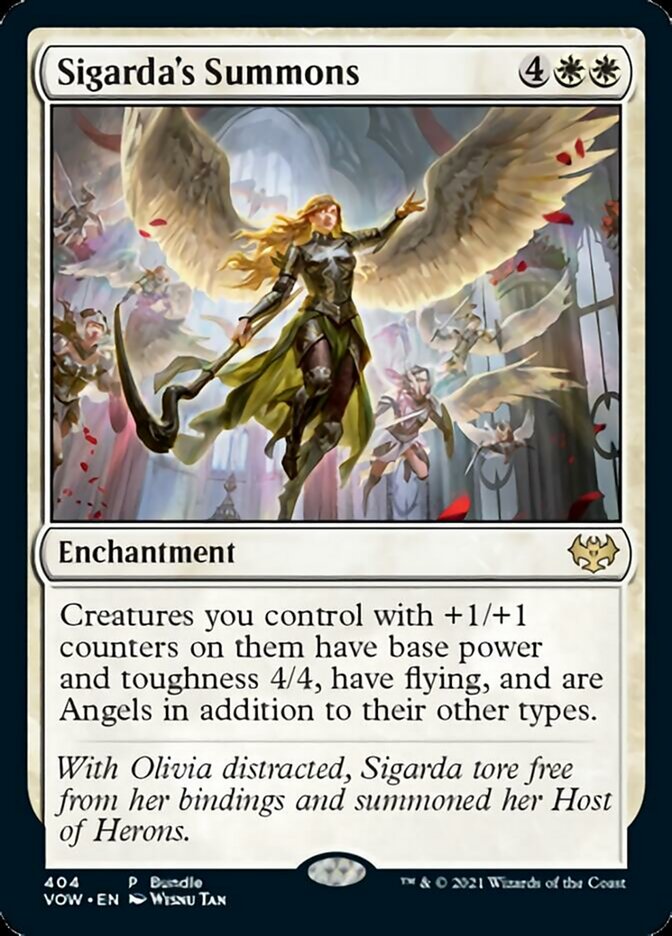 Sigarda's Summons - Bundle Foil