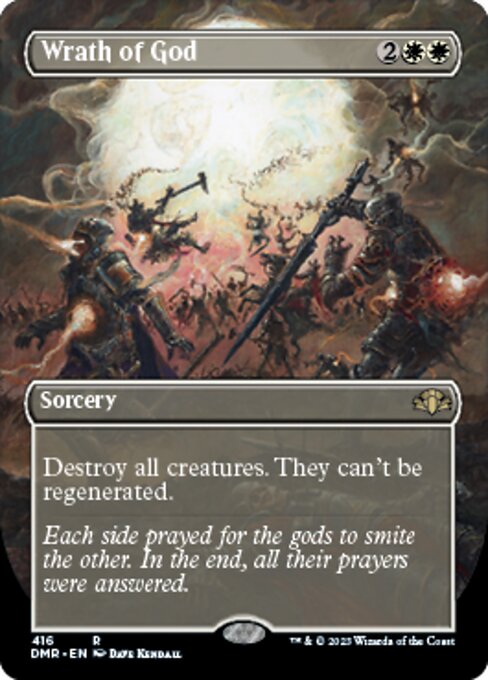 Wrath of God - Foil