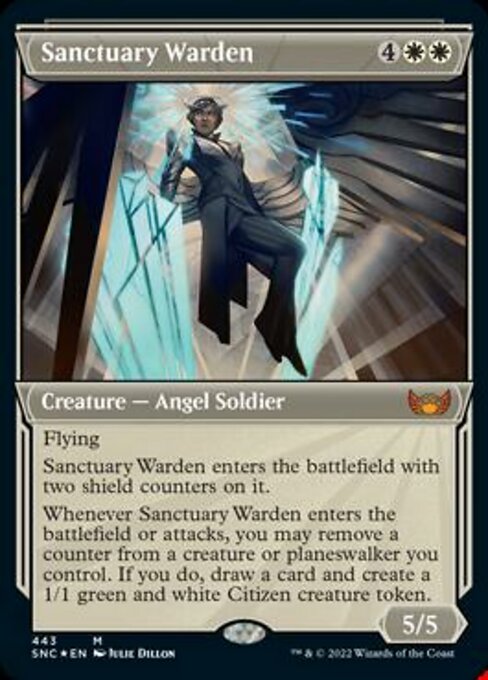 Sanctuary Warden - Foil Etched