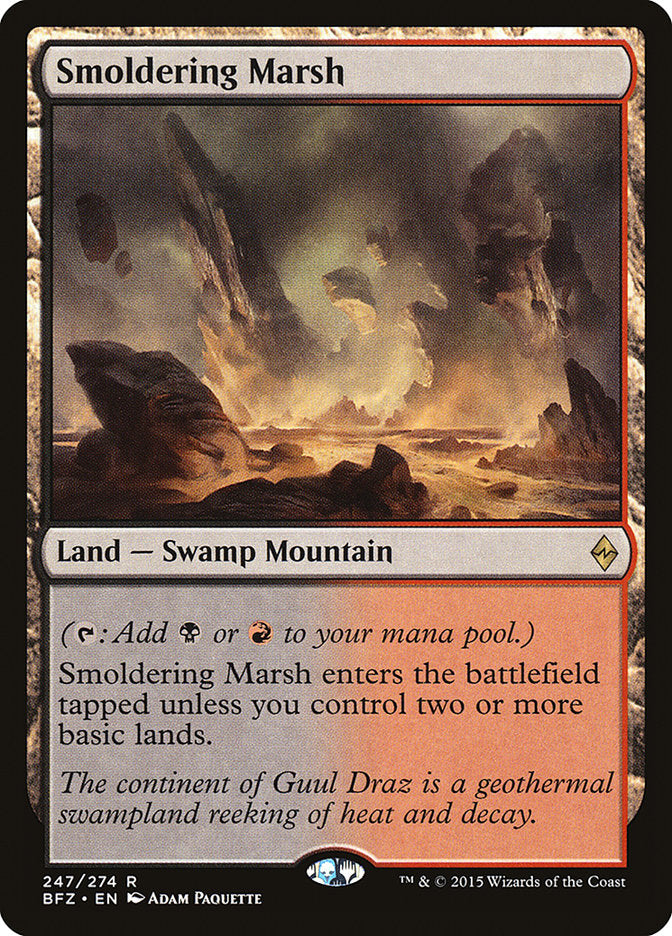 Smoldering Marsh - Foil