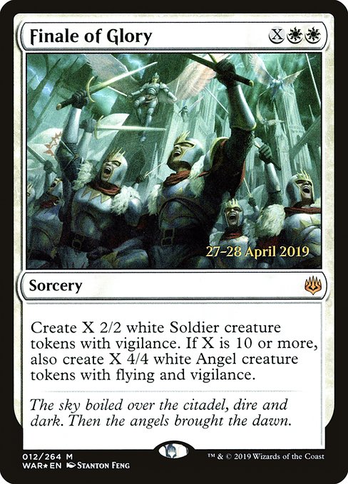 Finale of Glory - Foil - Prerelease Promo