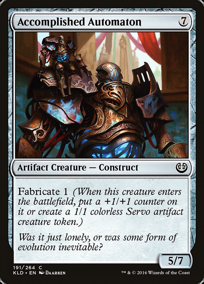 Accomplished Automaton - Foil
