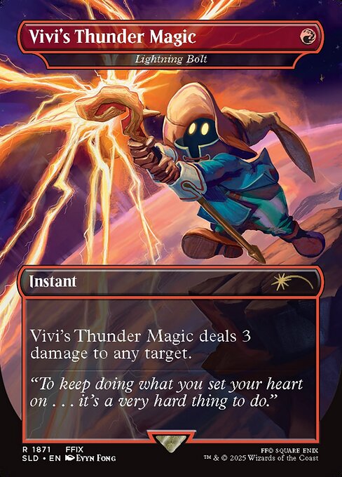 Lightning Bolt (Vivi's Thunder Magic) - Foil