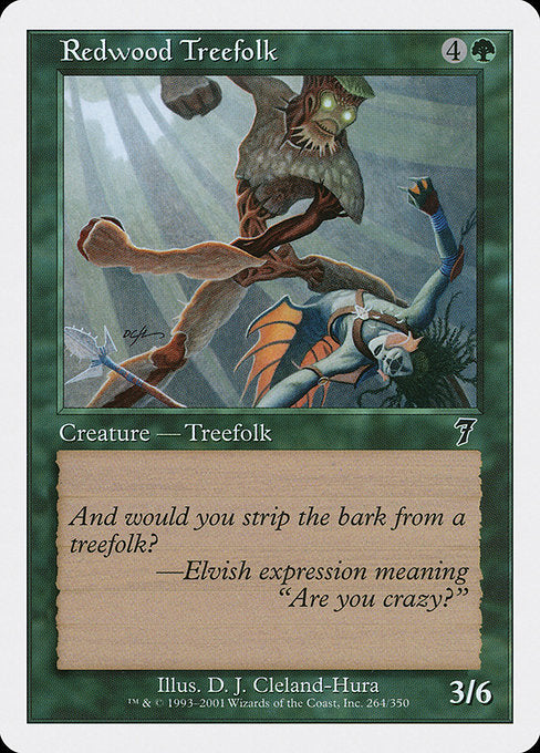 Redwood Treefolk - Foil
