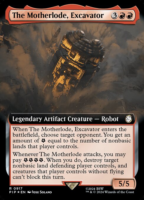 The Motherlode, Excavator - Surge Foil