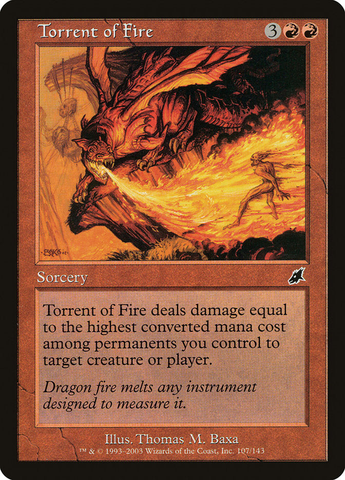 Torrent of Fire - Foil