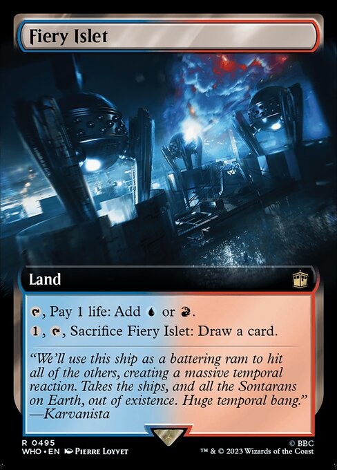 Fiery Islet - Foil