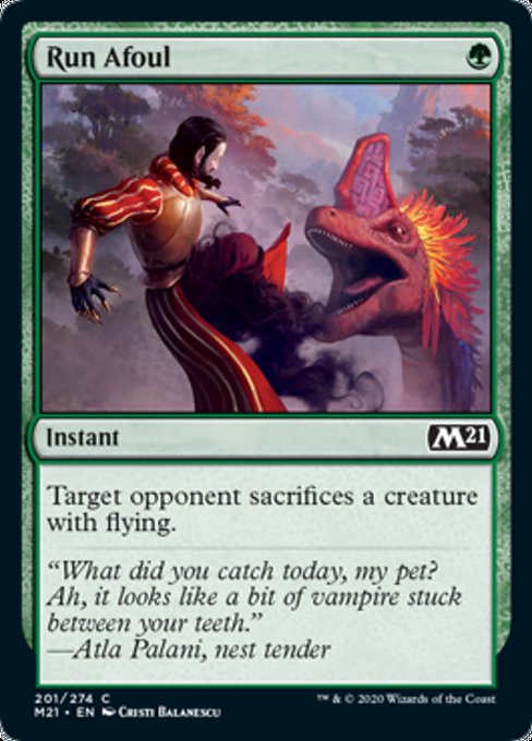 Run Afoul - Foil