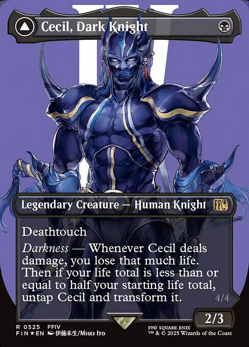 Cecil, Dark Knight - Surge Foil