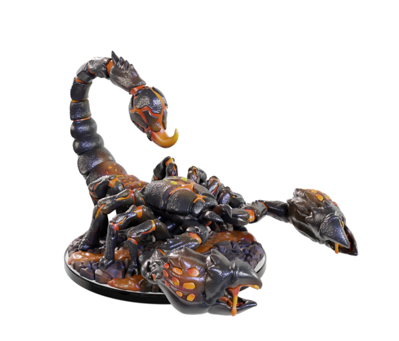 Pathfinder Battles Unpainted Minis - Magma Scorpion
