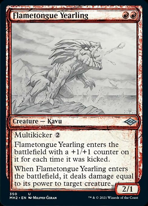 Flametongue Yearling - Foil