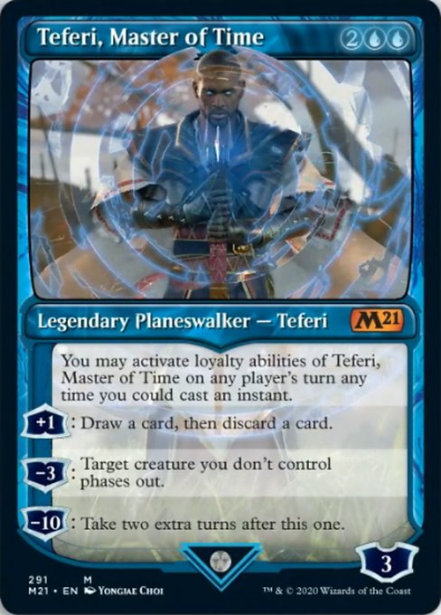 Teferi, Master of Time (291) - Foil