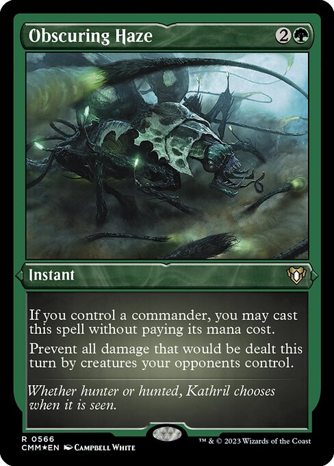 Obscuring Haze - Foil-Etched