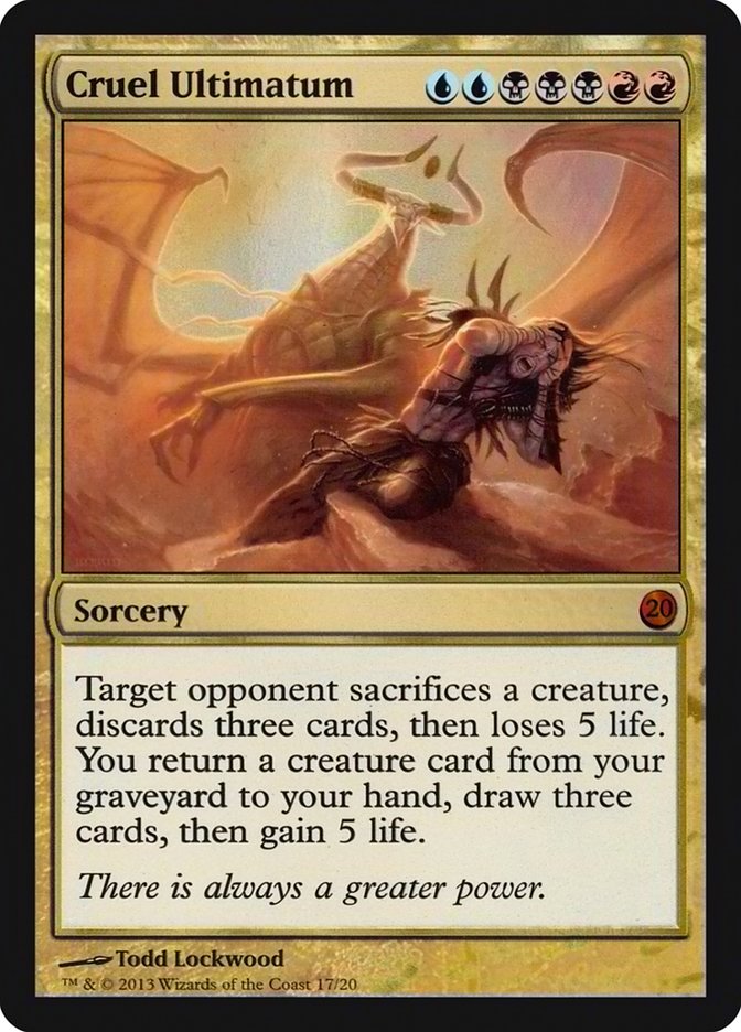 Cruel Ultimatum - Foil