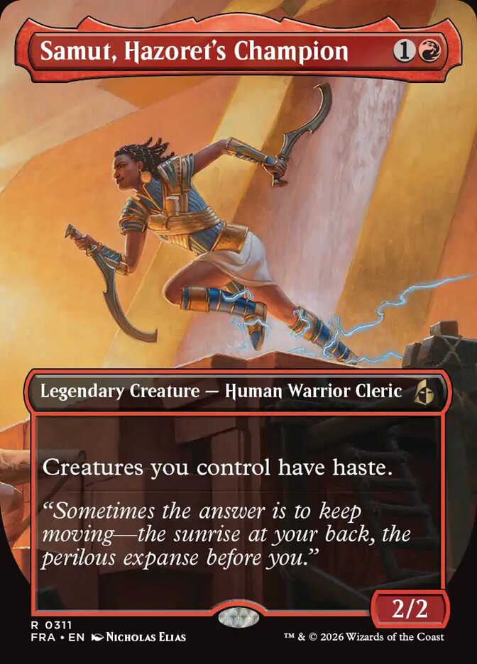 Samut, Hazoret's Champion - Foil