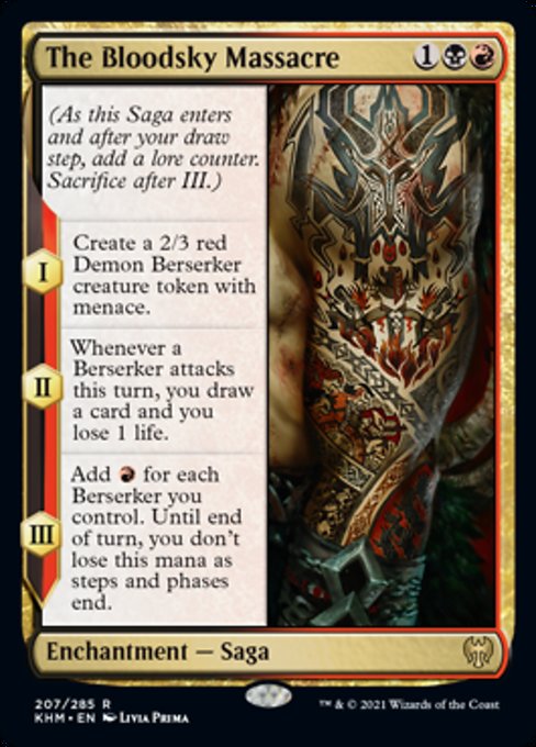 The Bloodsky Massacre - Foil