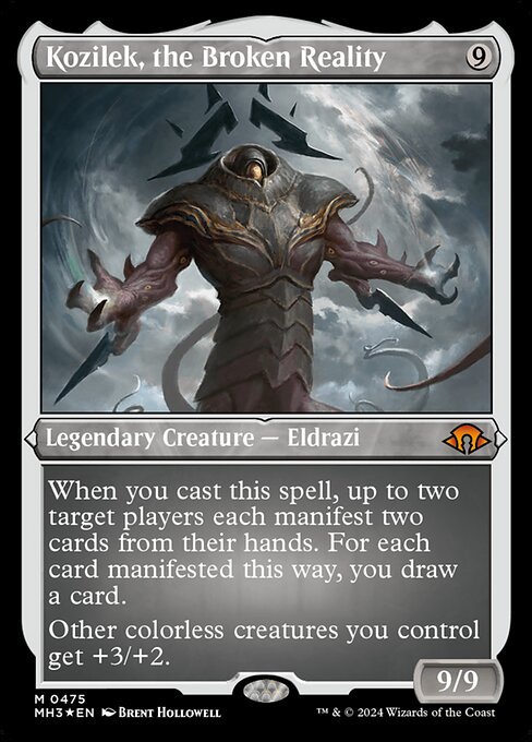 Kozilek, the Broken Reality - Foil-Etched