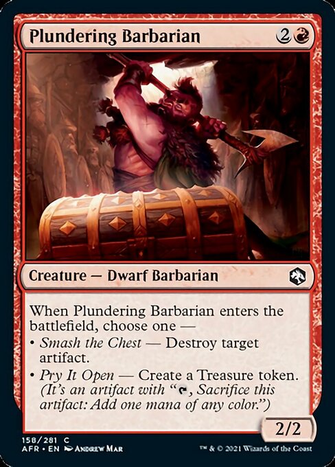 Plundering Barbarian - Foil