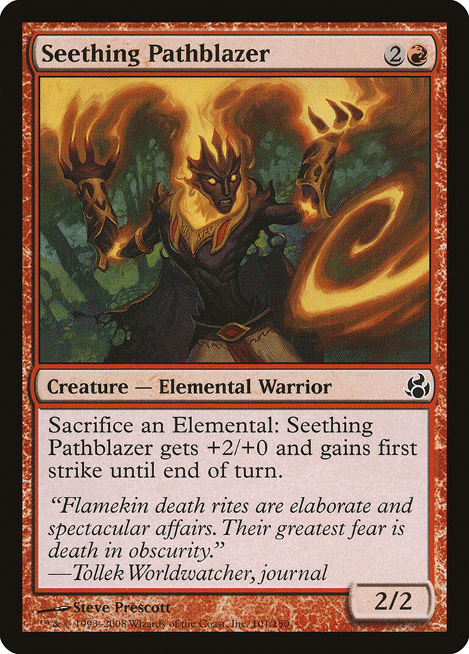 Seething Pathblazer - Foil