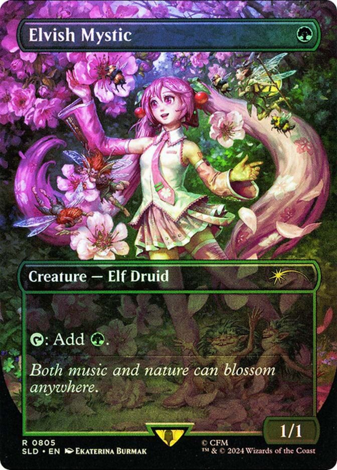 Elvish Mystic  (805) - Foil