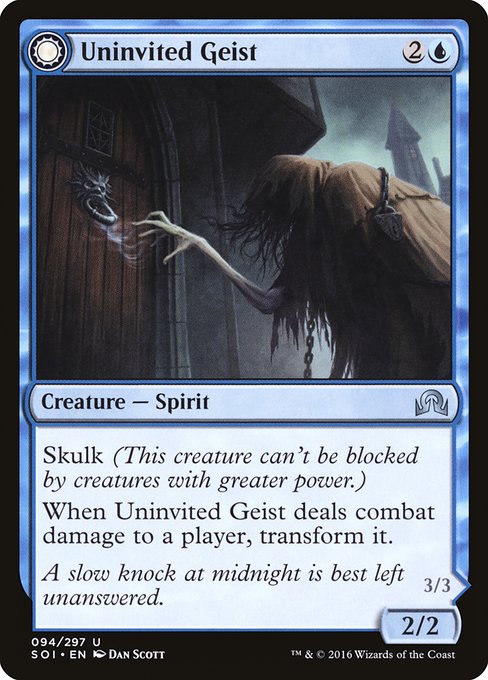 Uninvited Geist - Foil