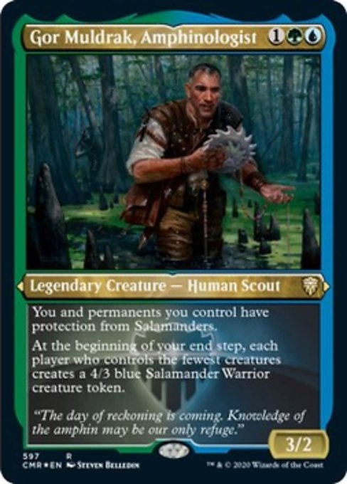 Gor Muldrak, Amphinologist - Foil-Etched
