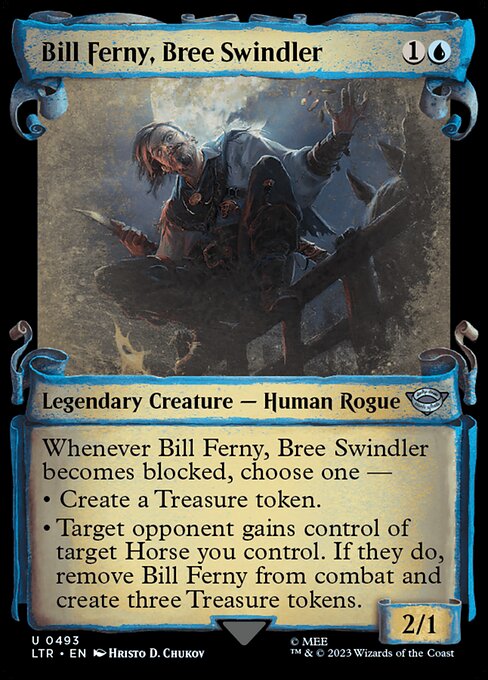 Bill Ferny, Bree Swindler - Silver Foil