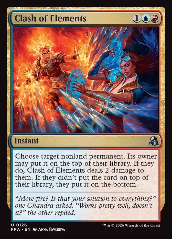Clash of Elements - Foil