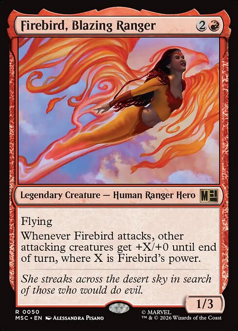 Firebird, Blazing Ranger - Surge Foil