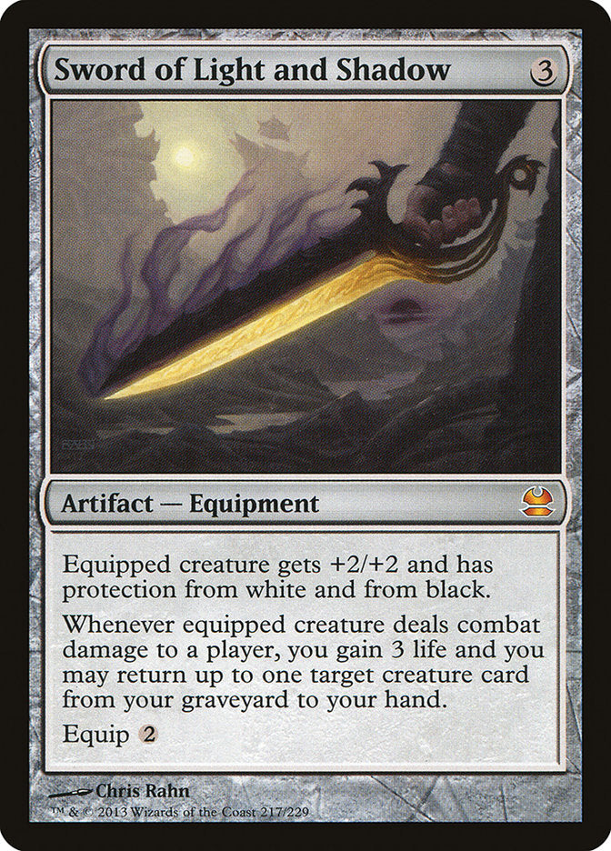 Sword of Light and Shadow - Foil
