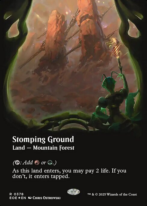 Stomping Ground - Galaxy Foil