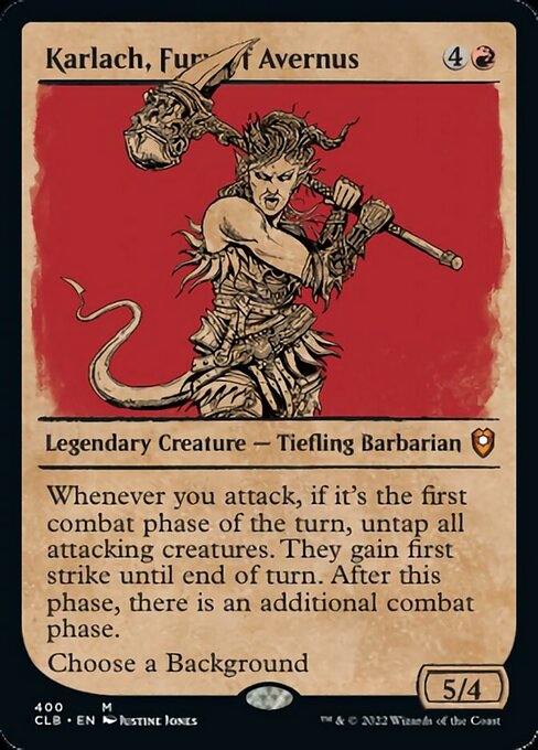 Karlach, Fury of Avernus - Foil