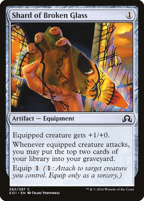 Shard of Broken Glass - Foil