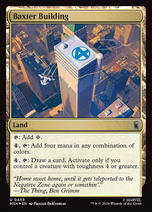 Baxter Building - Surge Foil