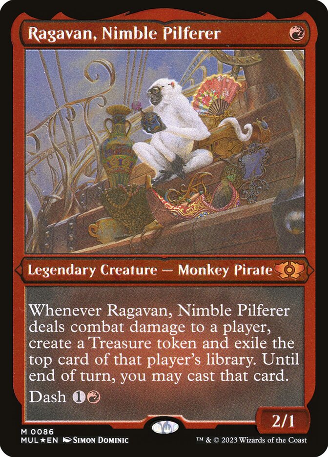 Ragavan, Nimble Pilferer - Foil-Etched