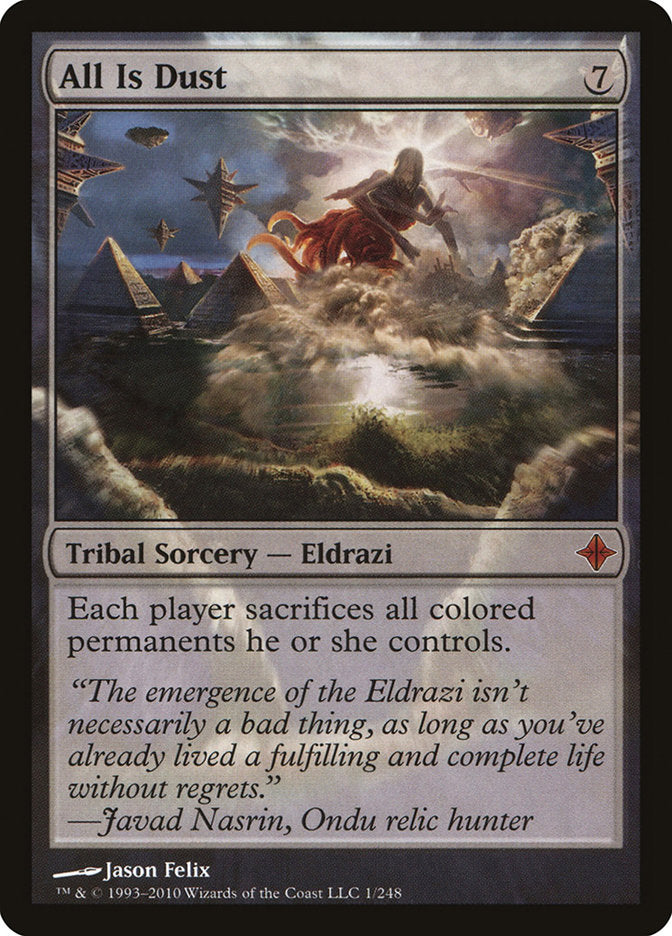 All Is Dust - Foil